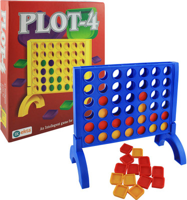 Ekta Plot-4 Board Game Family Game Party & Fun Board Game
