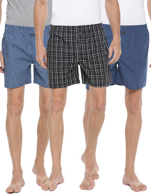 Force NXT Checkered Men Boxer