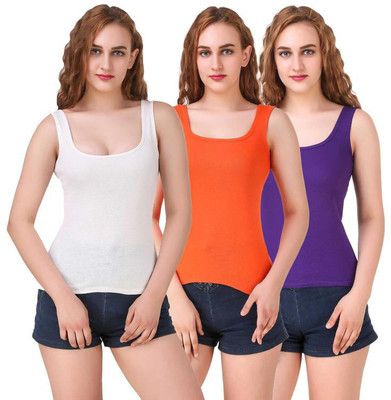 ZOLDY Women Camisole(Pack of 3)