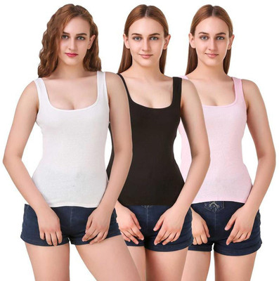 ZOLDY Women Camisole(Pack of 3)
