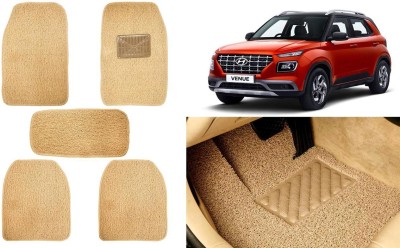 Auto Kite Plastic, PVC, Vinyl Standard Mat For  Hyundai Verna(Beige)