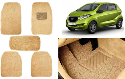 Auto Kite Plastic, PVC, Vinyl Standard Mat For  Datsun Go(Beige)