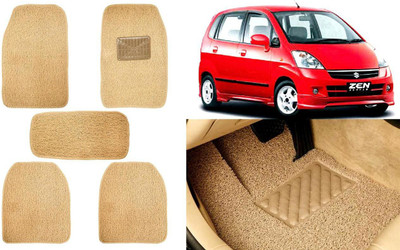 Auto Kite Plastic, PVC, Vinyl Standard Mat For  Maruti Suzuki Zen Estilo(Beige)