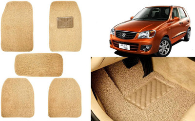 Auto Kite Plastic, PVC, Vinyl Standard Mat For  Maruti Suzuki Alto K10(Beige)