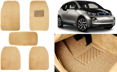 Auto Kite Plastic, PVC, Vinyl Standard Mat For  BMW I3(Beige)