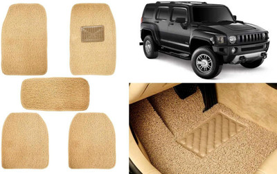 Auto Kite Plastic, PVC, Vinyl Standard Mat For  HM Hummer H3(Beige)