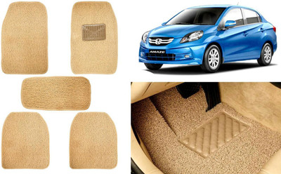 Auto Kite Plastic, PVC, Vinyl Standard Mat For  Honda Amaze(Beige)