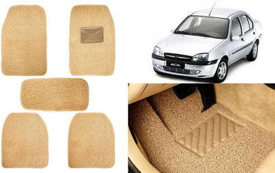 Auto Kite Plastic, PVC, Vinyl Standard Mat For  Ford Ikon(Beige)