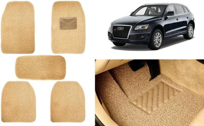 Auto Kite Plastic, PVC, Vinyl Standard Mat For  Audi Q5(Beige)