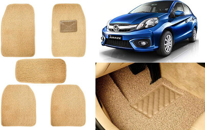 Auto Kite Plastic, PVC, Vinyl Standard Mat For  Honda Amaze(Beige)