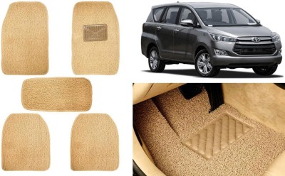 Auto Kite Plastic, PVC, Vinyl Standard Mat For  Toyota Innova Crysta(Beige)