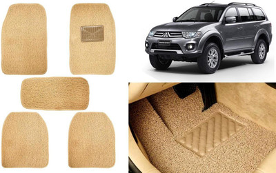 Auto Kite Plastic, PVC, Vinyl Standard Mat For  Mitsubishi Pajero Sport(Beige)