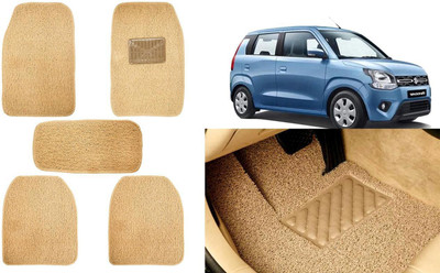 Auto Kite Plastic, PVC, Vinyl Standard Mat For  Maruti Suzuki WagonR(Beige)