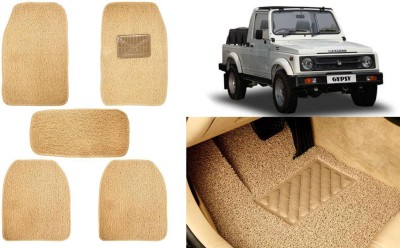 Auto Kite Plastic, PVC, Vinyl Standard Mat For  Maruti Suzuki Gypsy MG-410(Beige)