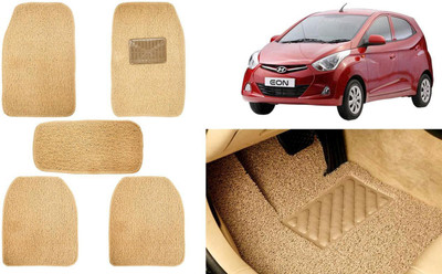 Auto Kite Plastic, PVC, Vinyl Standard Mat For  Hyundai Eon(Beige)