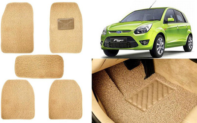 Auto Kite Plastic, PVC, Vinyl Standard Mat For  Ford Figo(Beige)