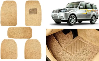 Auto Kite Plastic, PVC, Vinyl Standard Mat For  Tata Sumo Grande(Beige)