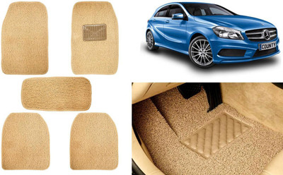 Auto Kite Plastic, PVC, Vinyl Standard Mat For  Mercedes Benz A-Class(Beige)