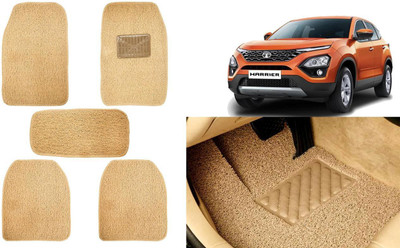 Auto Kite Plastic, PVC, Vinyl Standard Mat For  Tata Harrier(Beige)