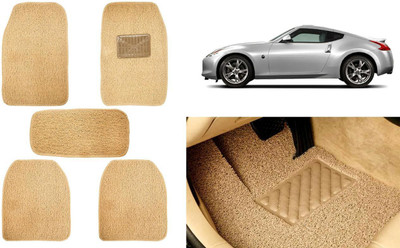 Auto Kite Plastic, PVC, Vinyl Standard Mat For  BMW 370z(Beige)