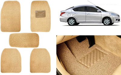 Auto Kite Plastic, PVC, Vinyl Standard Mat For  Nissan Sunny(Beige)