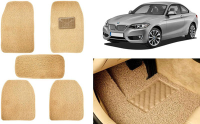 Auto Kite Plastic, PVC, Vinyl Standard Mat For  BMW 2 Series(Beige)