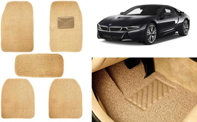 Auto Kite Plastic, PVC, Vinyl Standard Mat For  BMW I8(Beige)