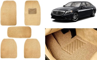 Auto Kite Plastic, PVC, Vinyl Standard Mat For  Mercedes Benz S500(Beige)