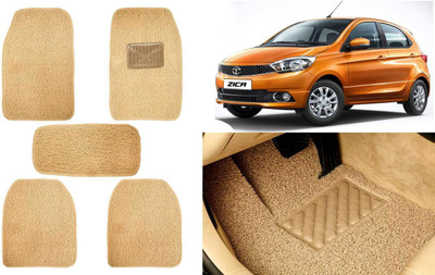 Auto Kite Plastic, PVC, Vinyl Standard Mat For  Tata Zica(Beige)