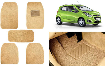 Auto Kite Plastic, PVC, Vinyl Standard Mat For  Chevrolet Beat(Beige)