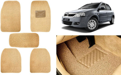Auto Kite Plastic, PVC, Vinyl Standard Mat For  Mahindra Verito(Beige)