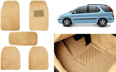 Auto Kite Plastic, PVC, Vinyl Standard Mat For  Tata Indigo Marina(Beige)