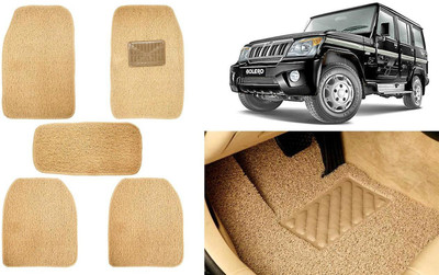 Auto Kite Plastic, PVC, Vinyl Standard Mat For  Mahindra Bolero(Beige)