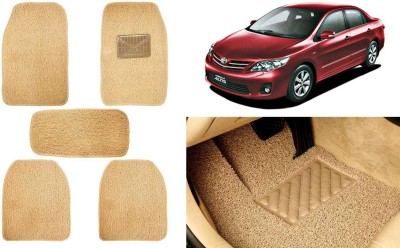 Auto Kite Plastic, PVC, Vinyl Standard Mat For  Toyota Altis(Beige)