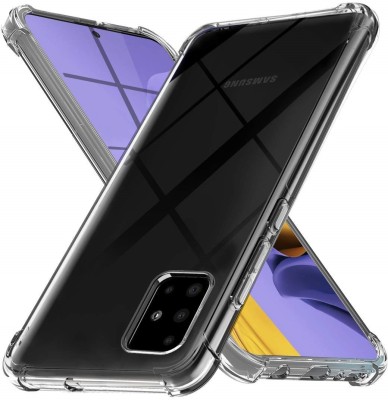 DOTCASE Back Cover for Vivo V19(Transparent, Grip Case)