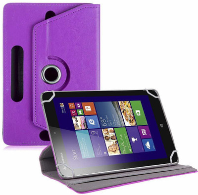 TGK Book Cover for Lenovo IdeaTab Miix 2 8 " Tablet(Purple, Cases with Holder)