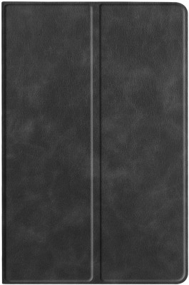 realtech Flip Cover for Lenovo Tab 4 10.1 inch(Black, Magnetic Case, Pack of: 1)