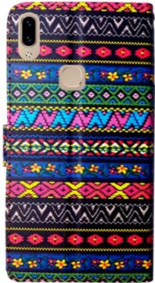 MAXSHAD Wallet Case Cover for Vivo V9(Multicolor)