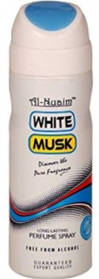 Al Nuaim White Musk Deodorant Spray  -  For Men(200 ml)