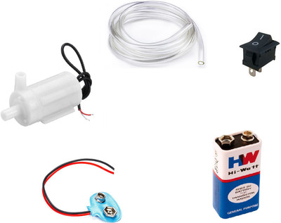 Creative Tech 9V DC Mini Water Pump Kit for Science Projects Electronic Components Electronic Hobby Kit