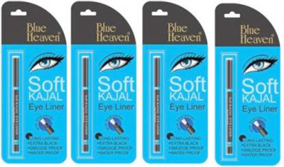BLUE HEAVEN SOFT KAJAL EYE LINER (EXTRA BLACK, 1.24 g) 1.24 g(green)