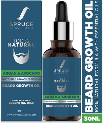 Spruce Shave Club Beard Growth Oil | 100% Natural |...