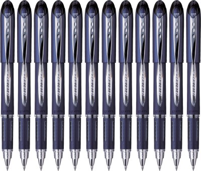 uni-ball Jetstream Roller Ball Pen(Pack of 12, Ink Color - Blue)