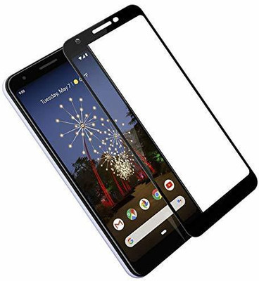 Bodoma Edge To Edge Tempered Glass for Google Pixel 3A(Pack of 1)