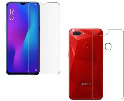 SOLIVAGANT Front and Back Tempered Glass for Realme 2(Pack of 2)