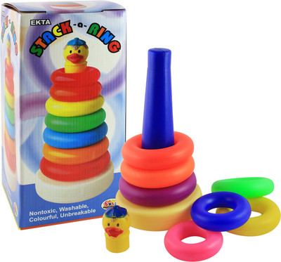 15% OFF on Ekta Stack A Ring Sr. PreSchool Game(Multicolor) 15% OFF on Ekta Stack A Ring Sr. PreSchool Game(Multicolor)