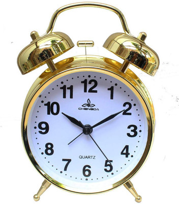 ZOOMANU Analog Golden Clock