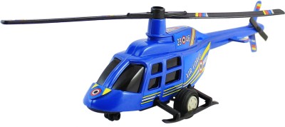 Shinsei Pull Back Rescue Helicopter Pull Back 60 |Aircraft|Miniature Scaled Models | Best Gift For Kids(Blue, Pack of: 1)