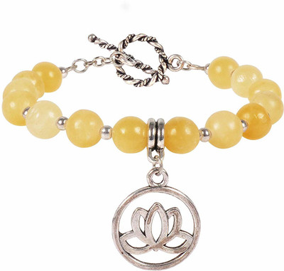 Edmiria Stone, Crystal Beads Charm Bracelet