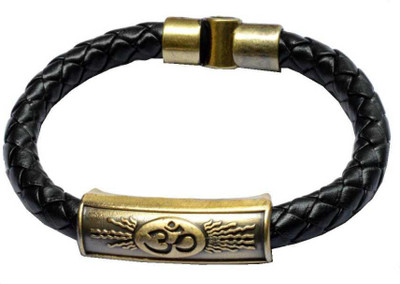 MadSwag Leather, Stainless Steel Bracelet